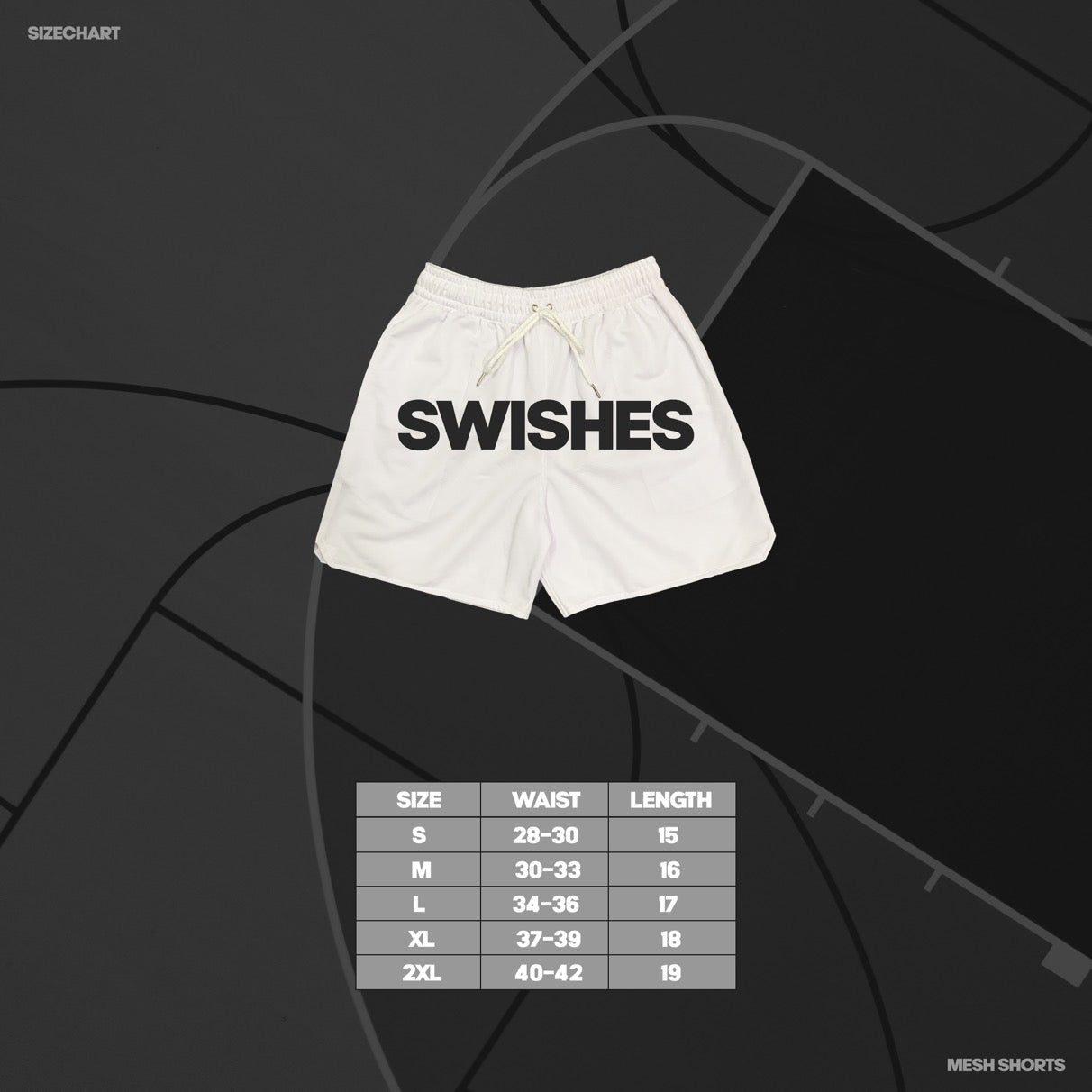 Swishes Swishers  Mesh Short