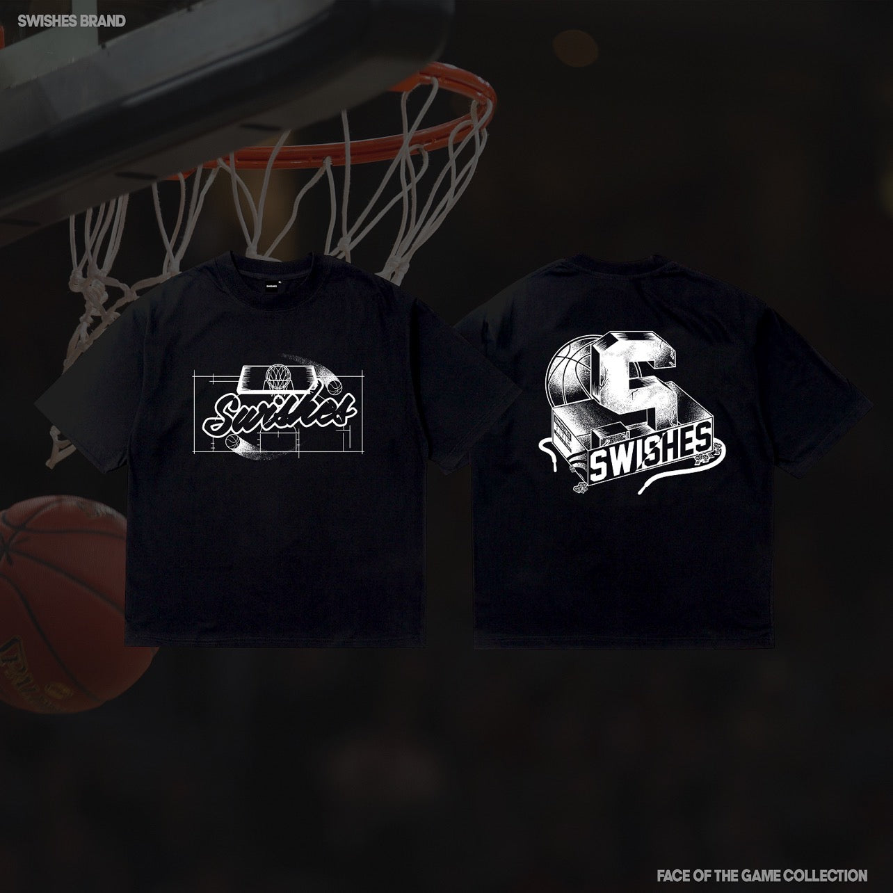 Hoops & Dreams "Black Tee"