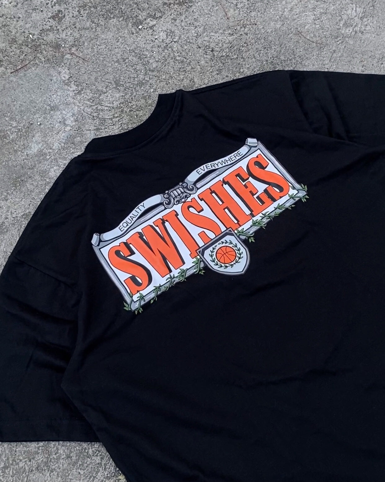 Swishes Swish Tee Black