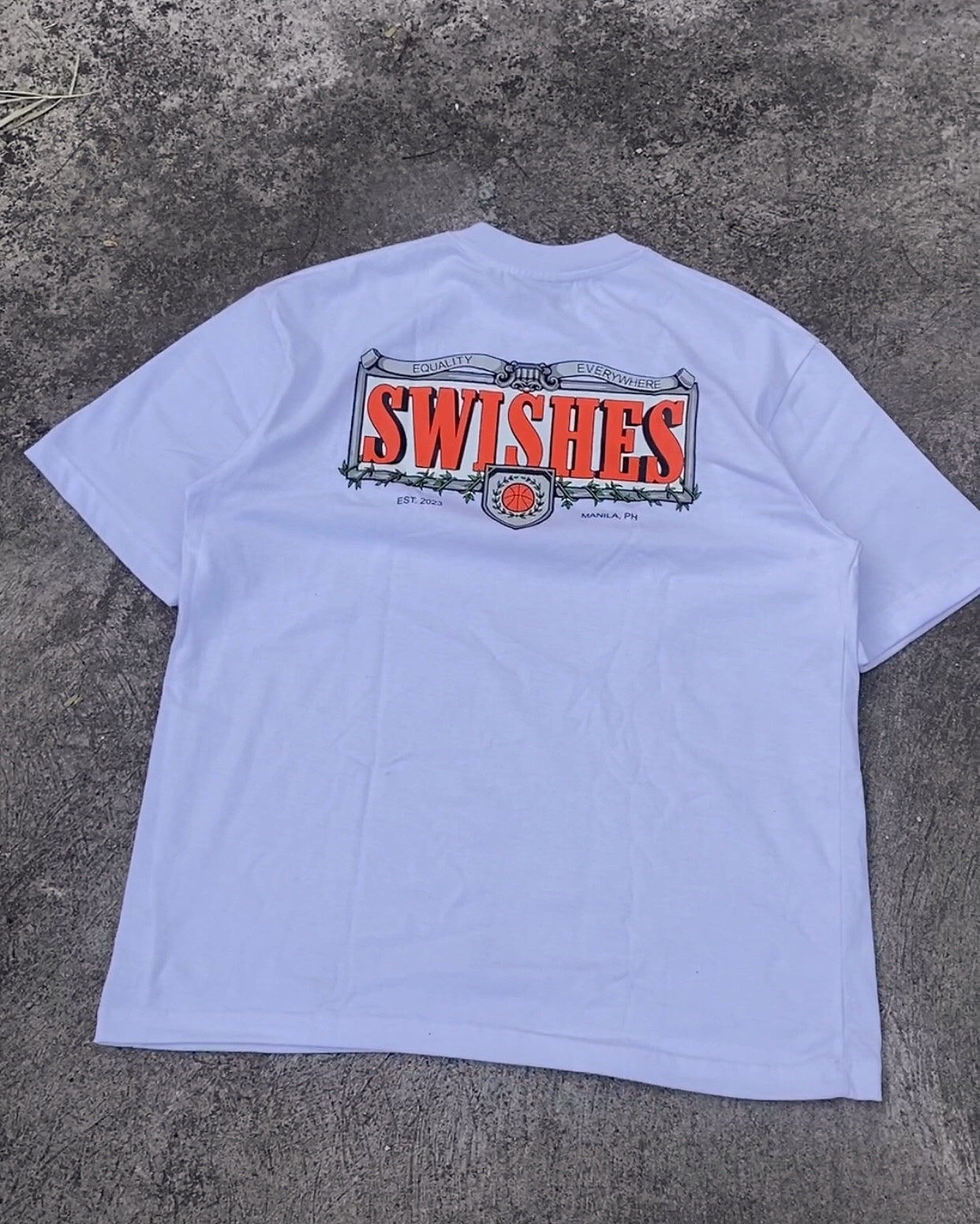 Swishes Swish Tee White