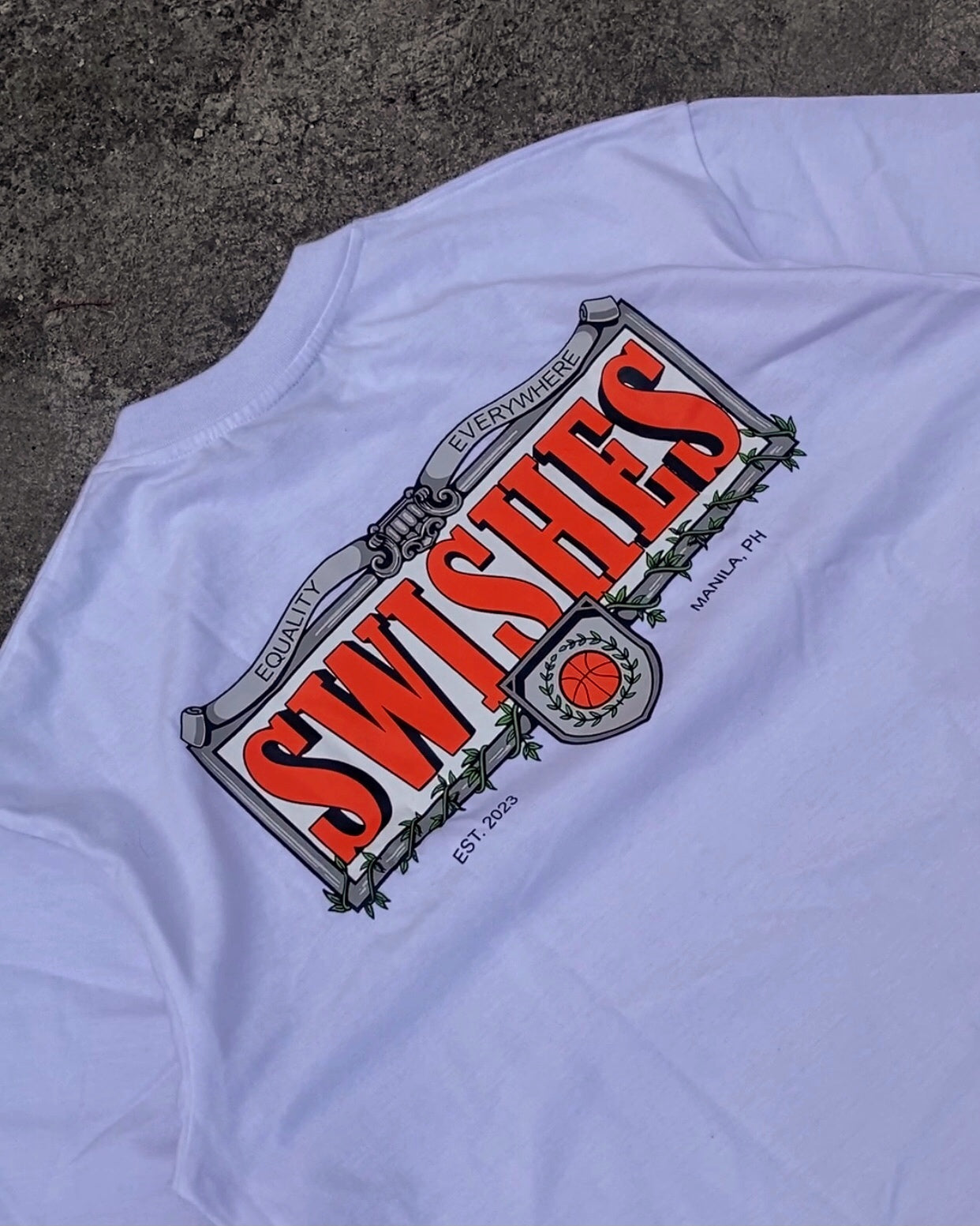 Swishes Swish Tee White